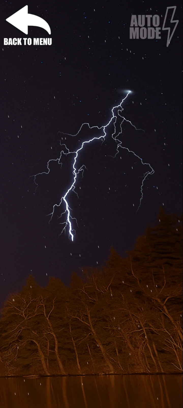 Lightning and Rain Simulator screenshot